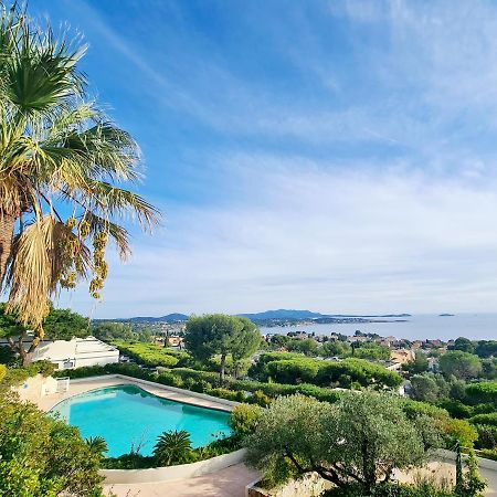 Vue Mer Panoramique Et Piscine 방돌 외부 사진