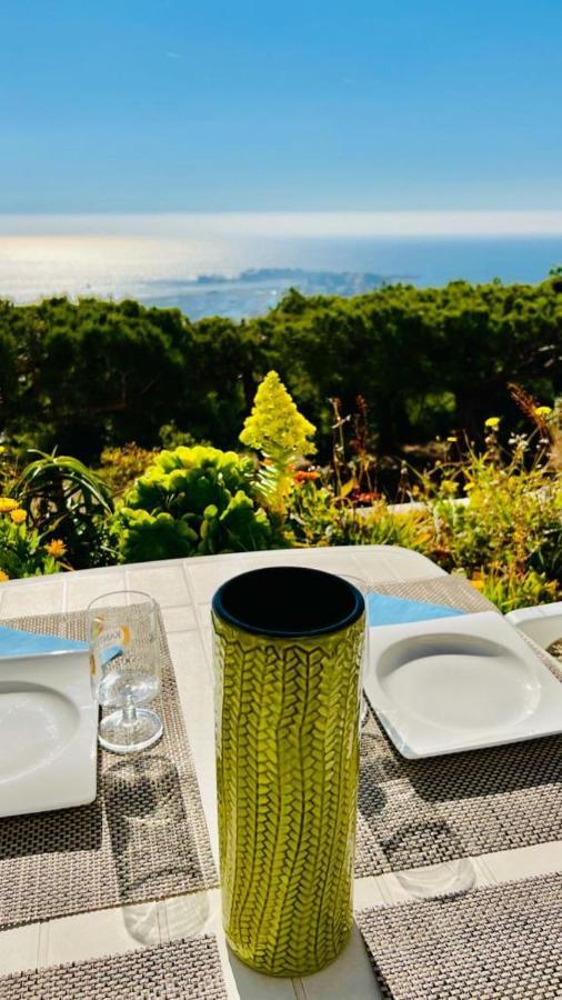 Vue Mer Panoramique Et Piscine 방돌 외부 사진